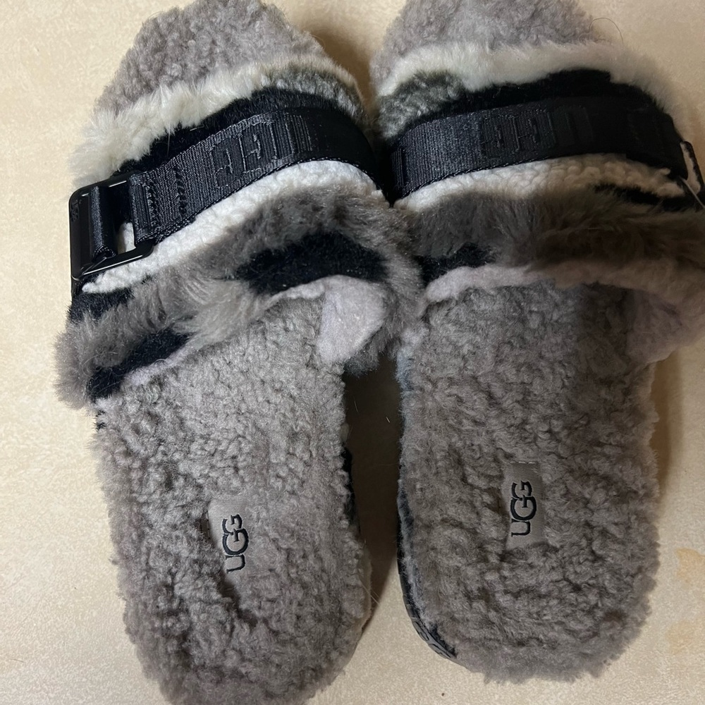UGG Fluffita Cali Collage Platform slides - Picture 6 of 8